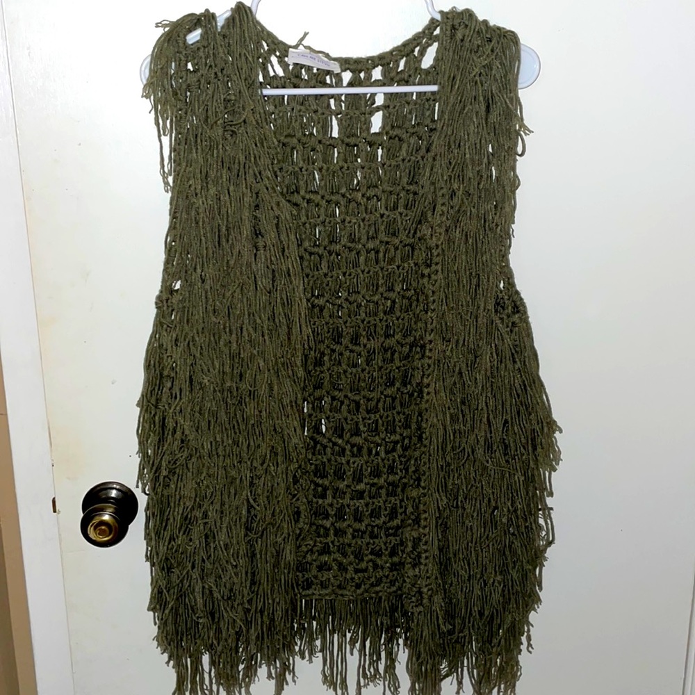 Call Me Stevie crochet vest